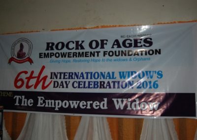 2016 International Widows Day