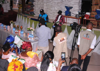 media coverage during the event